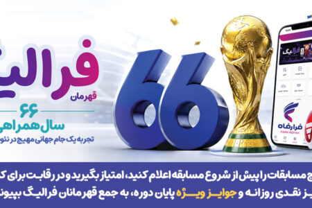 جایزه‌های میلیونی بانک رفاه کارگران در طی مسابقات جام جهانی