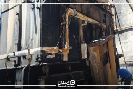 پرداخت ۸۲ میلیارد ریال خسارت ترانسفورماتور نیروگاه رامین اهواز توسط بیمه سامان