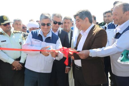 جاده امید فولاد سنگان افتتاح شد
