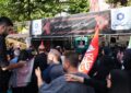 برپایی موکب بانک سینا در مسیر راهپیمایی جاماندگان اربعین حسینی