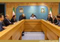 بازدید معاون حقوقی و وصول مطالبات بانك صنعت و معدن از طرح شركت یكتا گرانول میبد