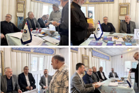 برپایی میز خدمت بانک سینا در نماز جمعه تهران