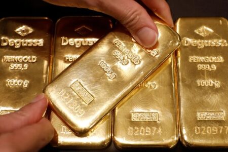 کاهش قیمت طلا در بازار جهانی