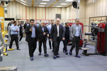 در راستای ایفای مسؤولیت اجتماعی نوسازی سالن بدنسازی بعثت شرکت عملیات غیرصنعتی و خدمات صنایع پتروشیمی در مسیر ارتقای سلامت و رفاه ورزشکاران