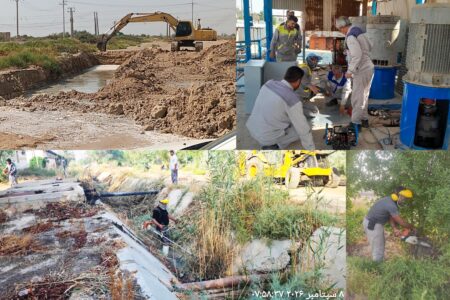 گام‌های عملیاتی شرکت عملیات غیرصنعتی و خدمات صنایع پتروشیمی در راستای تقویت زیرساختی و افزایش آمادگی در آستانه بارندگی‌های سالیانه